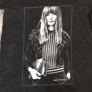 Anne Fontaine graphic tee shirt